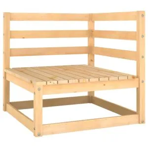 Set mobilier grădină cu perne antracit, 12 piese lemn masiv pin
