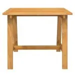 Set mobilier de grădină, 5 piese, lemn masiv de acacia