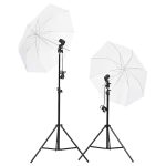Kit lumini studio foto, trepiede+umbrele