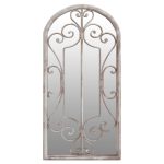 Oglindă,nisip, 70×30 cm,fier, pentru utilizare în interior