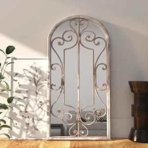 Oglindă,nisip, 70×30 cm,fier, pentru utilizare în interior