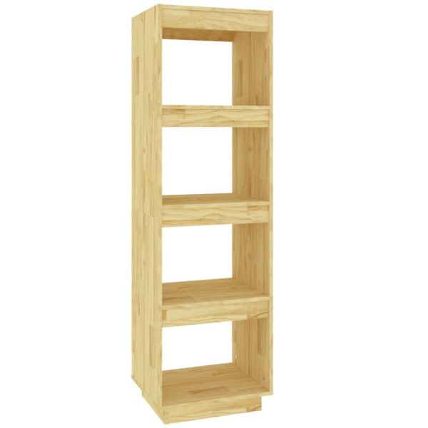 Bibliotecă/Separator cameră, 40x35x135 cm, lemn masiv de pin