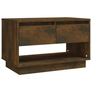 Comodă TV, stejar fumuriu, 70x41x44 cm, PAL