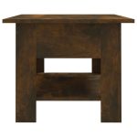 Măsuță de cafea, stejar fumuriu, 102x55x42 cm, lemn prelucrat