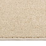 Covor cu fire scurte, bej, 80×150 cm