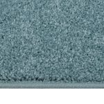 Covor cu fire scurte, albastru, 140×200 cm