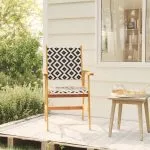 Scaune de grădină, 6 buc., lemn masiv de acacia