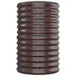 Strat înălțat grădină 260x40x68 cm oțel vopsit electrostatic