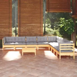 Set mobilier grădină cu perne