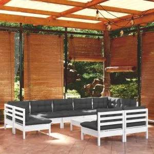 Set mobilier grădină cu perne