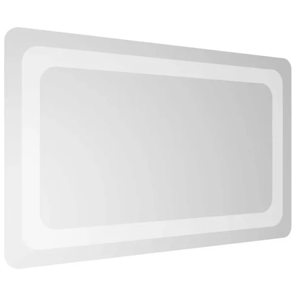 Oglindă cu LED de baie, 50×30 cm