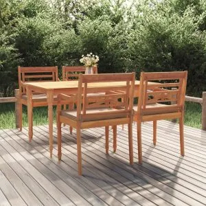 Set mobilier de grădină cu perne
