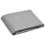 Prelată 180 g/m², gri, 6×6 m, HDPE