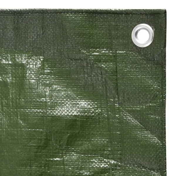 Prelată 180 g/m², verde, 6×12 m, HDPE