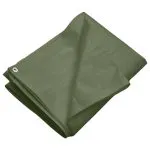Prelată 260 g/m², verde, 6×8 m, HDPE