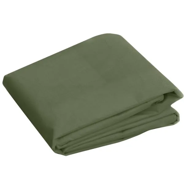 Prelată 260 g/m², verde, 6×8 m, HDPE