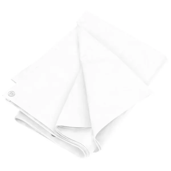 Prelată 180 g/m², alb, 3×6 m, HDPE