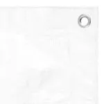 Prelată 180 g/m², alb, 3×6 m, HDPE