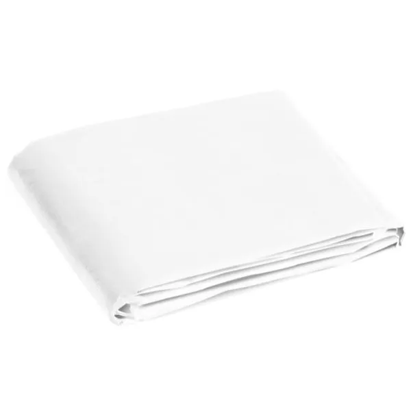 Prelată 180 g/m², alb, 6×10 m, HDPE