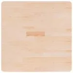Blat de masă pătrat, 70x70x4 cm, lemn masiv stejar netratat