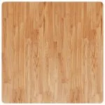 Blat masă pătrat maro deschis 90x90x2,5cm lemn stejar tratat