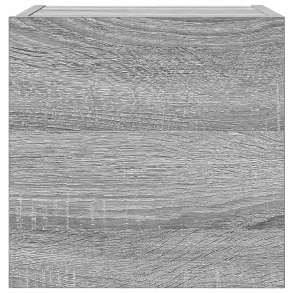 Dulapuri TV montaj pe perete, sonoma gri, 30,5x30x30 cm