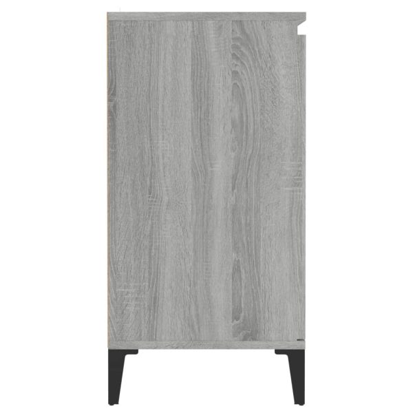 Servantă, sonoma gri, 60x35x70 cm, lemn prelucrat