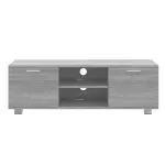 Comodă TV, gri sonoma, 120×40,5×35 cm, lemn prelucrat