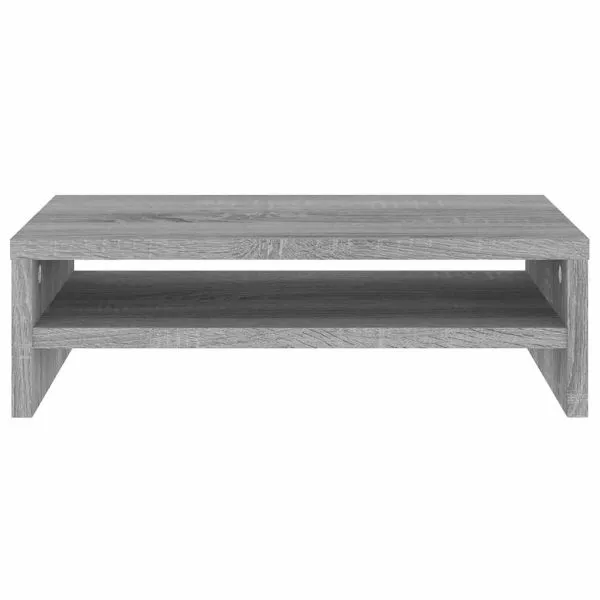 Suport pentru monitor gri sonoma 42x24x13 cm lemn prelucrat