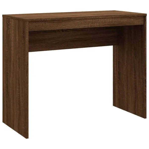Birou, stejar maro, 90x40x72 cm, lemn prelucrat