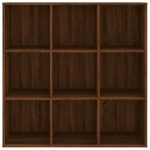 Bibliotecă, gri sonoma, 98x29x97,5 cm