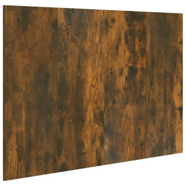 Tăblie de pat, stejar afumat, 120×1,5×80 cm, lemn compozit