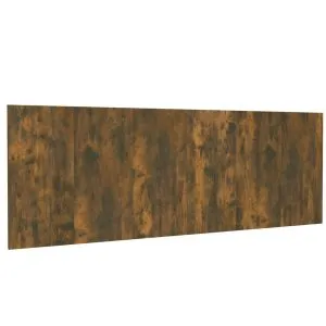 Tăblie pat de perete, stejar afumat 240×1,5×80 cm lemn compozit