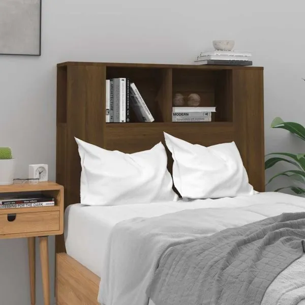 Dulap tăblie, stejar maro, 100×18,5×104,5 cm
