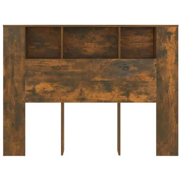 Dulap tăblie, stejar fumuriu, 140×18,5×104,5 cm