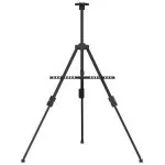 Șevalet de expunere reglabil, negru, metal