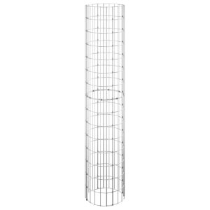 Stâlp de gabion, Ø30×150 cm, oțel galvanizat, circular