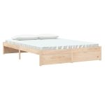 Cadru de pat King Size, 150×200 cm, lemn masiv