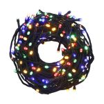 Instalație cu 2000 LED-uri, multicolor, 200 m, PVC
