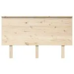Tăblie de pat, 139x6x82,5 cm, lemn masiv de pin