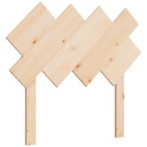Tăblie de pat, 92x3x81 cm, lemn masiv de pin