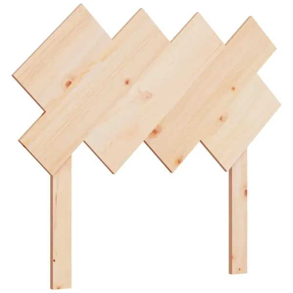 Tăblie de pat, 92x3x81 cm, lemn masiv de pin