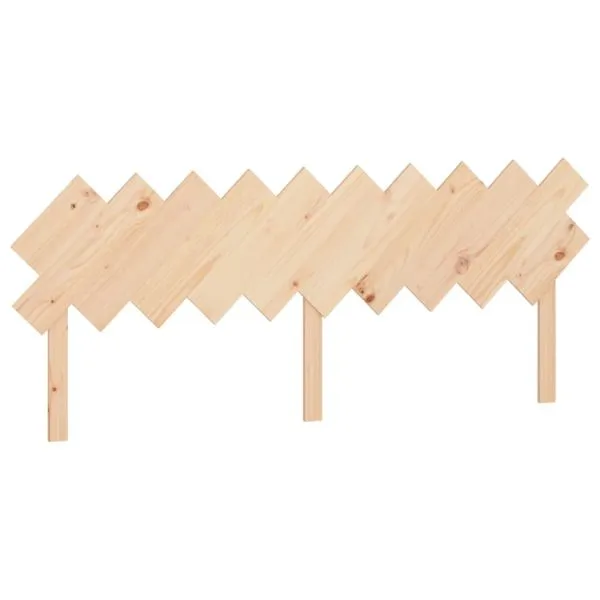 Tăblie de pat, 196x3x80,5 cm, lemn masiv de pin