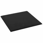 Panouri de perete 12 buc. negru 30×30 cm țesătură 1,08m²