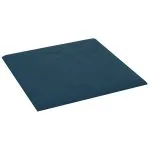 Panouri de perete 12 buc. albastru 30×30 cm catifea 1,08 m²