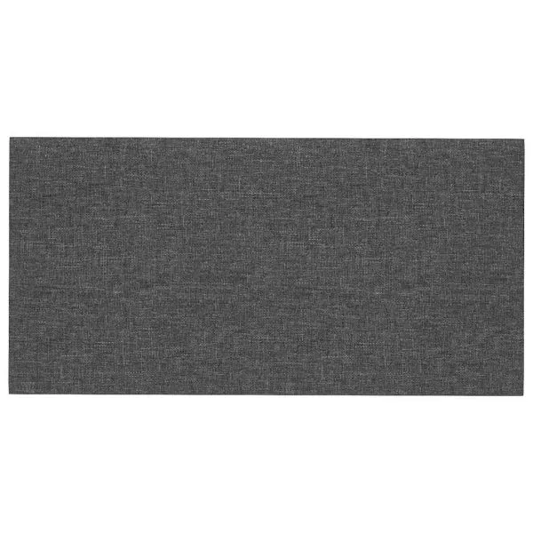 Panouri de perete 12 buc. gri închis 60×30 cm textil 2,16 m²1