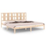 Cadru de pat Super King, 180×200 cm, lemn masiv