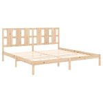 Cadru de pat Super King, 180×200 cm, lemn masiv