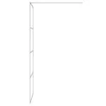 Paravan duș walk-in argintiu 80×195 cm sticlă ESG transparentă