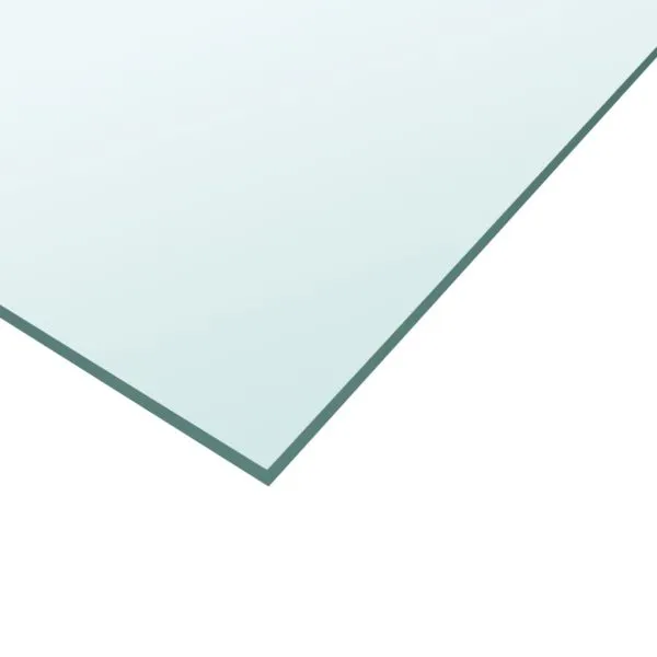 Blat de masă, transparent, 60×60 cm, sticlă securizată